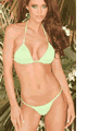 Diamond Mesh Thong and Bra