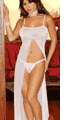 Elegant Gown with Thong