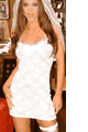 Bridal Chemise with Garter