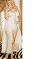 Gown and Thong Set with Lace