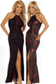 Glittering Sculptured Goddess Gown