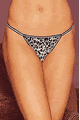 Golden Leopard G-string