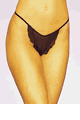 Ruffled Chiffon G-string