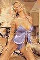 Silk and Eyelash Camisole and Thong