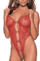 Spider Mesh Teddy Bare