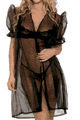 Sheer Mid-Lenght Coat