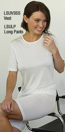 Rich Silk Jersey Long Pants