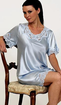Angela Silk Nightshirt