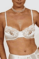 Angela Underwire Silk and Lace Bra