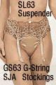 Georgina Silk Suspender