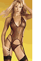 Backless bustier with g-string