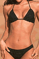 Black Ruffle Bikini