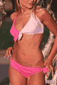 Pink 2-Tone Tie Bikini