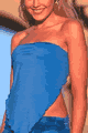 Blue Bonita Top