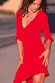 Woman in Red