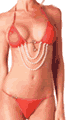 LSFC404 Bra with Pearls and G-Stirng