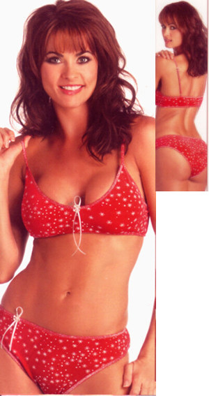 Bralette with Low Cut Panty