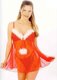 Marabou Velvet Cup Babydoll