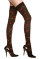Black/Red One Size