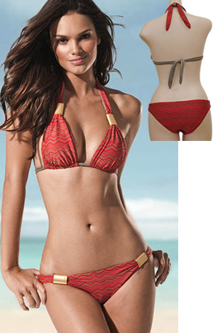 Lady Cat Express 新着水着通販 LLSRV9512-RV3112 Riviera Mystique Top and Classic Cut Bottom