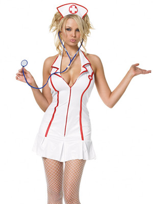 LLA83050 3pc Head Nurse Costume