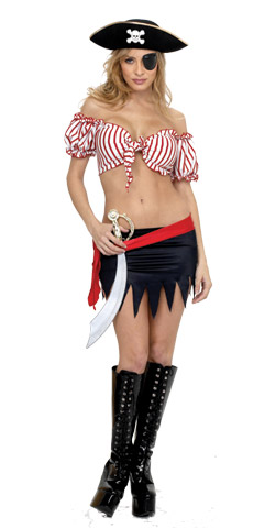 LRB1179 6pc Pitate Costume