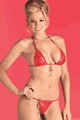 LSFC38 Hologram Bralette with G-string