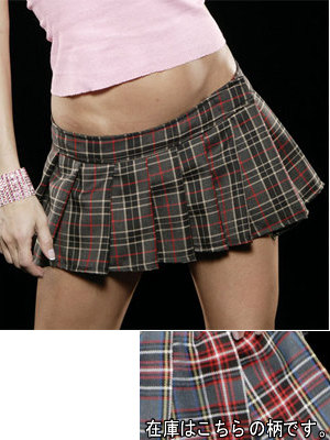 LFPFPSKR13 Pleated Mini Skirt