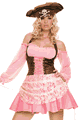 LLA83231 Captain Wench Costume