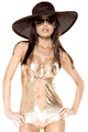 LFP336022 Metal Goddess One Piece Suit