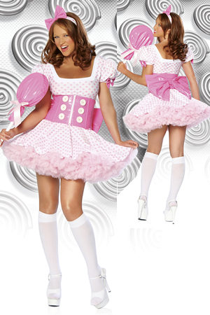 LJVCOS7CANDYGIRL-DXP Candy Girl 4pc Set and Deluxe Petticoat