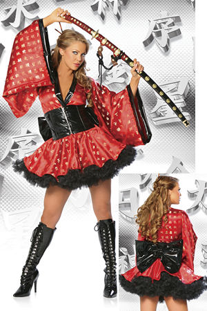 LJVCOS7GEISHA-P Geisha 4pc Set