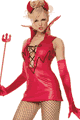 LLA83300 2pc Glitter Devil Costume