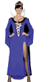 LLA83205 Evil Queen Costume 2pc Set