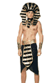 LLA83353 6pc Pharaoh Costume