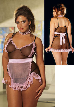 LDG3775X Parisian Maid 4pc Set