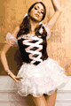 LML70114 Lace Up Front Ballerina Princess Outfit