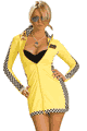 LHUHC117-YEL HUSTLER WINNERS CIRCLE DRESS