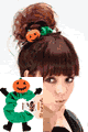 JJG6252 ハロウィンシュシュA (パンプキン)