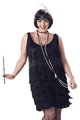 Fashion Flapper Plus Size Costume