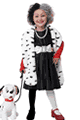 Dalmatian Diva Toddler Costume
