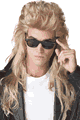 California Costumes ＜Lady Cat＞ 80s Rock Mullet Wig画像