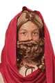 California Costumes ＜Lady Cat＞ Jesus Wig and Beard Children画像