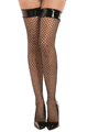 Stretch Vinyl Top Thigh High Stockings