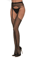 Fishnet Suspender Garter Belt Pantyhose