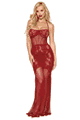 Seamless Bodystocking Lace Gown