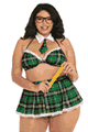 Prep School Tease Lingerie Costume