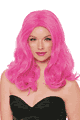 Hot Pink Wavy Wig