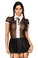 Gothic Schoolgirl-themed Costume Set