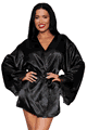 Open Back Satin Robe